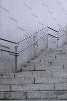 Arquitectura de escaleras en la ciudad de Bilbao España foto