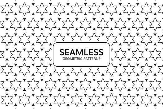 Fondo geométrico abstracto sin fisuras patrón vector