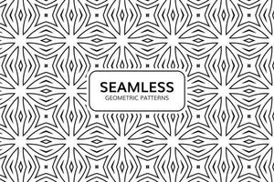 Abstract Geometric Seamless Pattern Background vector