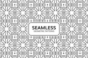 Abstract Geometric Seamless Pattern Background vector