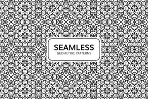 Abstract Geometric Seamless Pattern Background vector