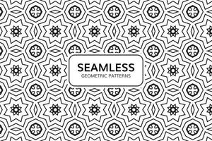 Abstract Geometric Seamless Pattern Background vector