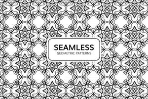 Abstract Geometric Seamless Pattern Background vector