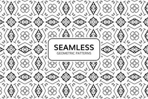 Abstract Geometric Seamless Pattern Background vector