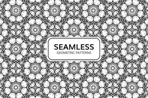 Abstract Geometric Seamless Pattern Background vector