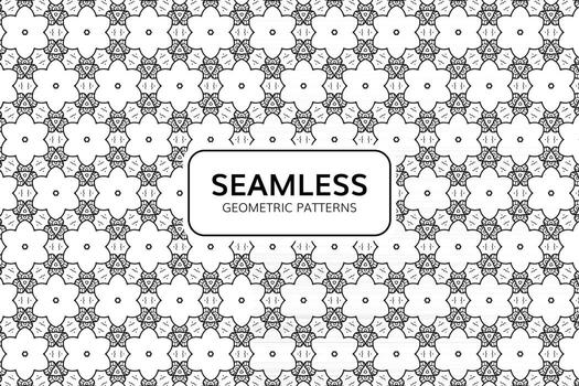 Fondo geométrico abstracto sin fisuras patrón vector