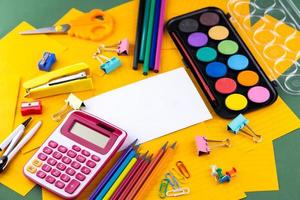 Back to school office supplies photo
