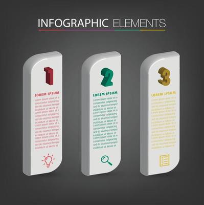 modern text box template banner Infographics