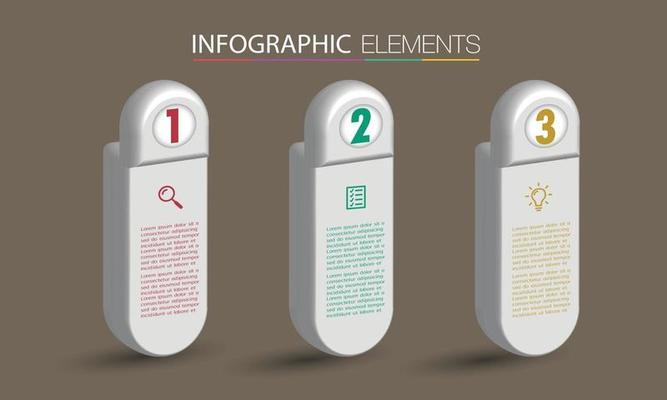 modern text box template banner Infographics