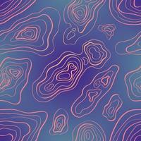 Topographic map seamless gradient pattern background vector