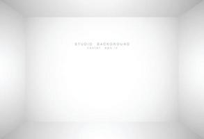 Empty studio room background vector