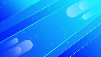 Abstract Animated Blue Shape Background video