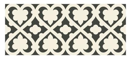 vintage tiles patterns antique seamless design vector