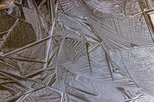 Ice surface with an interesting pattern