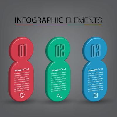 modern text box template banner Infographics