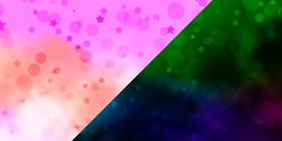 Colorful vector abstract background with gradient