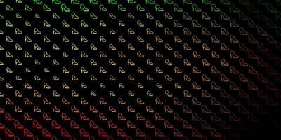 Colorful vector abstract background with gradient