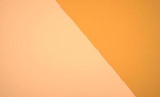 Neutral, yellow burnt sienna two-tone colors blank paper. photo