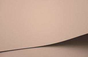 Curved blank paper abstract background