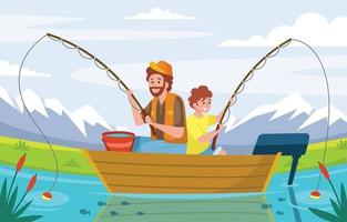 Fishing Dad Vector Art, Icons, and Graphics for Free Download