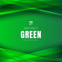 Template summer green nature shapes triangles overlapping with shadow on header and footers background. vector