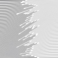 Resumen diseño minimalista onda raya gris y blanca trama de líneas textura de fondo. vector