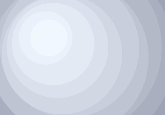 Abstract white and gray circles layers pattern background.