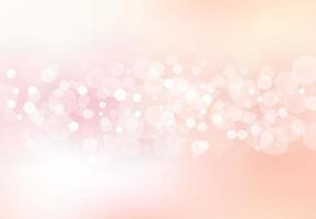 Abstract blurred soft focus bokeh of bright pink color background concept, copy space vector