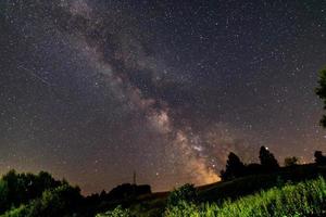 cielo de la vía láctea foto