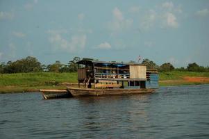 The slums of Belen village in Iquitos photo