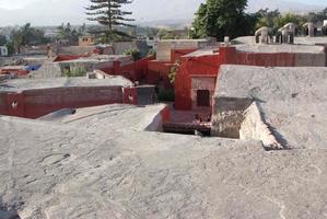 Monastery of Saint Catherine in Arequipa, Peru photo