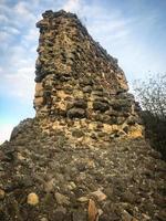 Georgian fortress ruin site photo