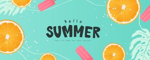 Summer Banner Vector Art Icons And Graphics For Free Download