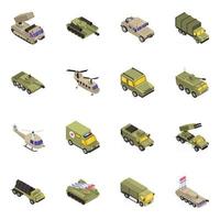 Pack of Battle Transport vector