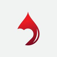 blood logo vector illustration