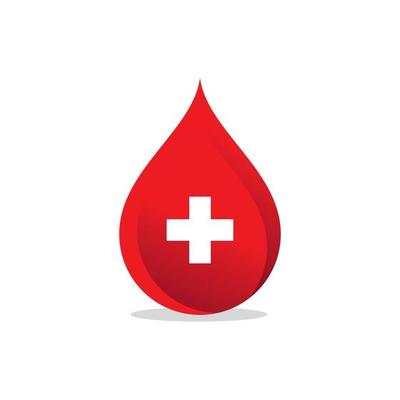 blood logo vector illustration