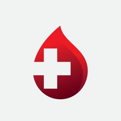 blood logo vector illustration