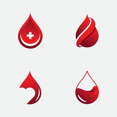 blood logo vector illustration