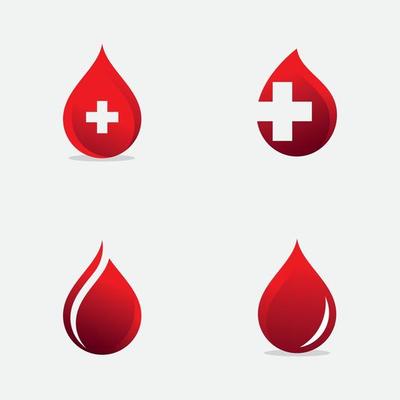 blood logo vector illustration