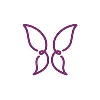 Beauty Butterfly Logo vector template