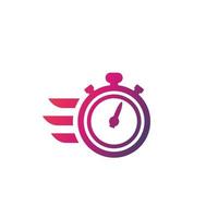 chronometer or timer icon vector