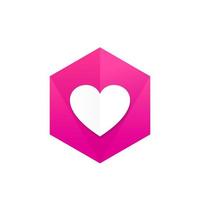 Heart vector icon