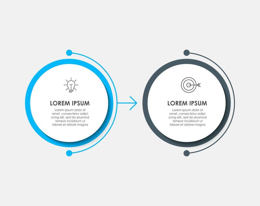 2 Step Process Vector Art, Icons, and Graphics for Free Download