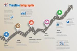 Business road map timeline infographic icons designed for abstract background template element modern diagram process web pages technology digital marketing data presentation chart Vector illustration