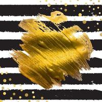 Abstract Golden Paint Splash Background vector