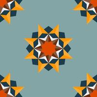 Seamless geometric pattern vector