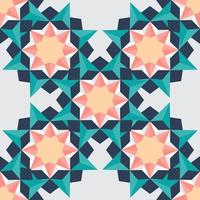 Seamless geometric pattern vector