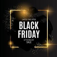 Black Friday Sale Banner Template vector