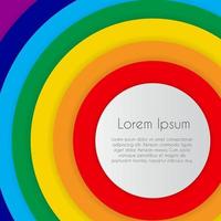 Abstract Circle Background with Place for text vector