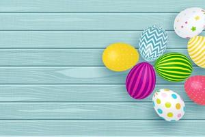 Abstract Happy Easter Background vector